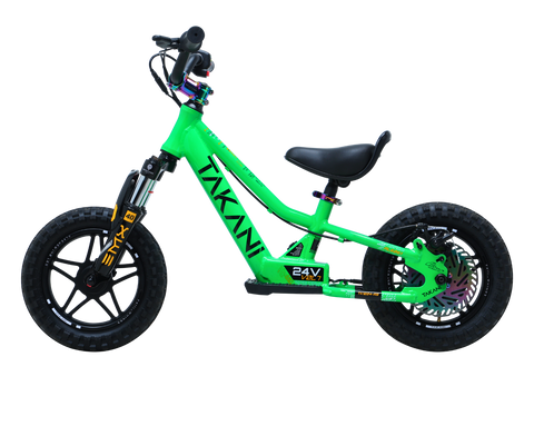 TAKANI 310W Electric Balance Bike 12'' RS Green